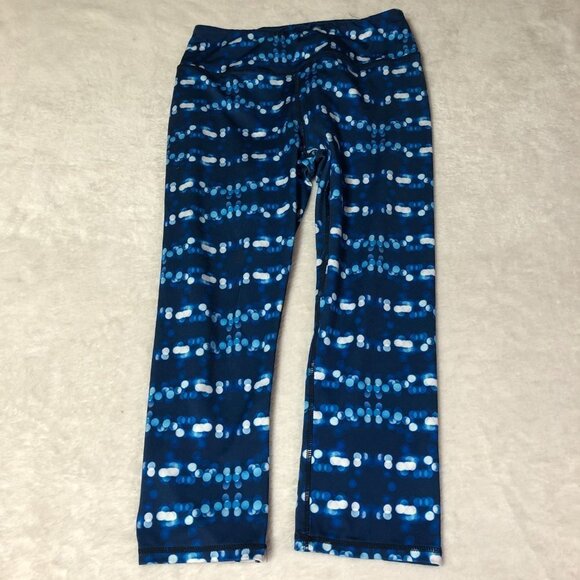 KYODEN Blue Athletic Workout Yoga Leggings Size Small - Picture 2 of 9